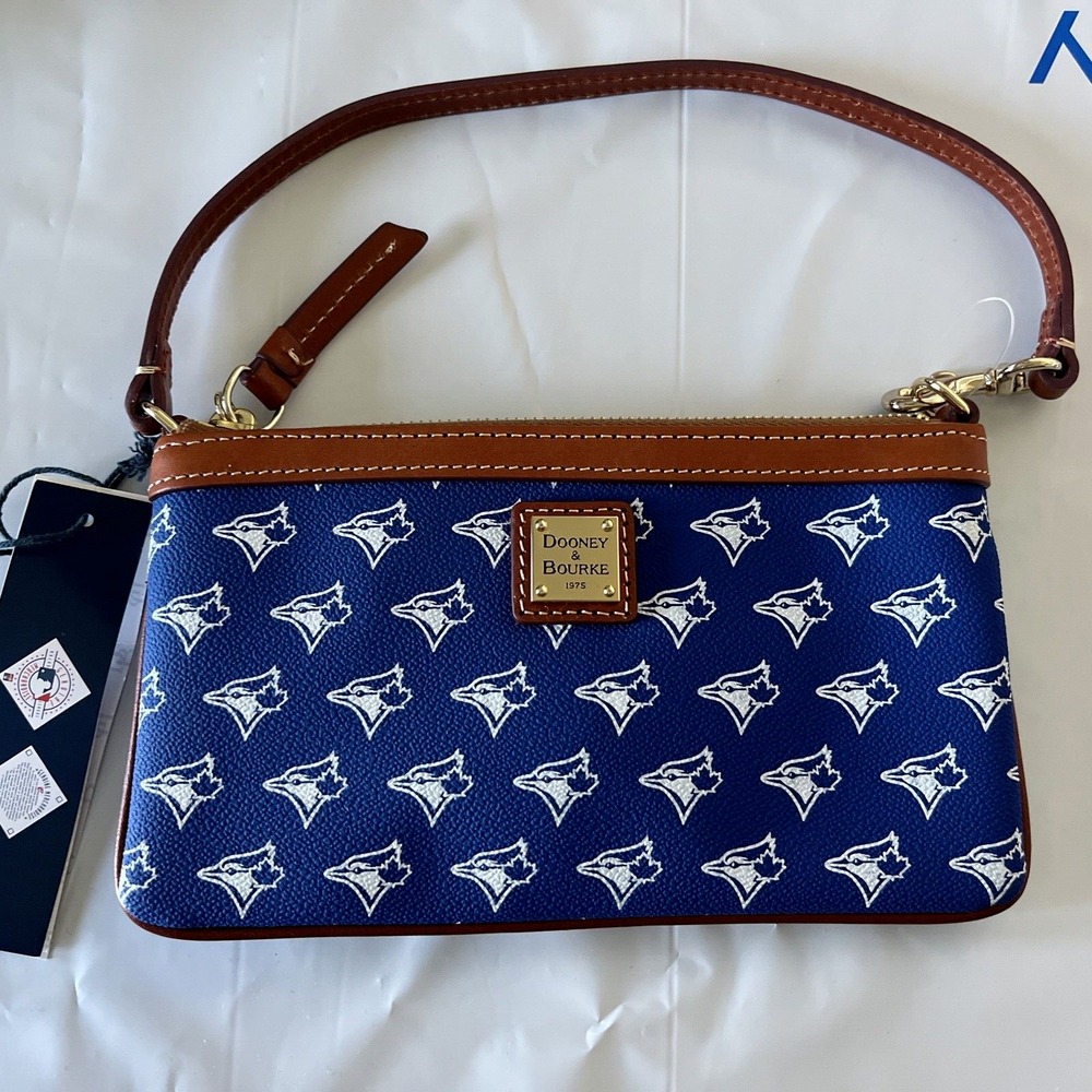 Dooney & Bourke Women's Toronto Blue Jays Large Slim Wristlet